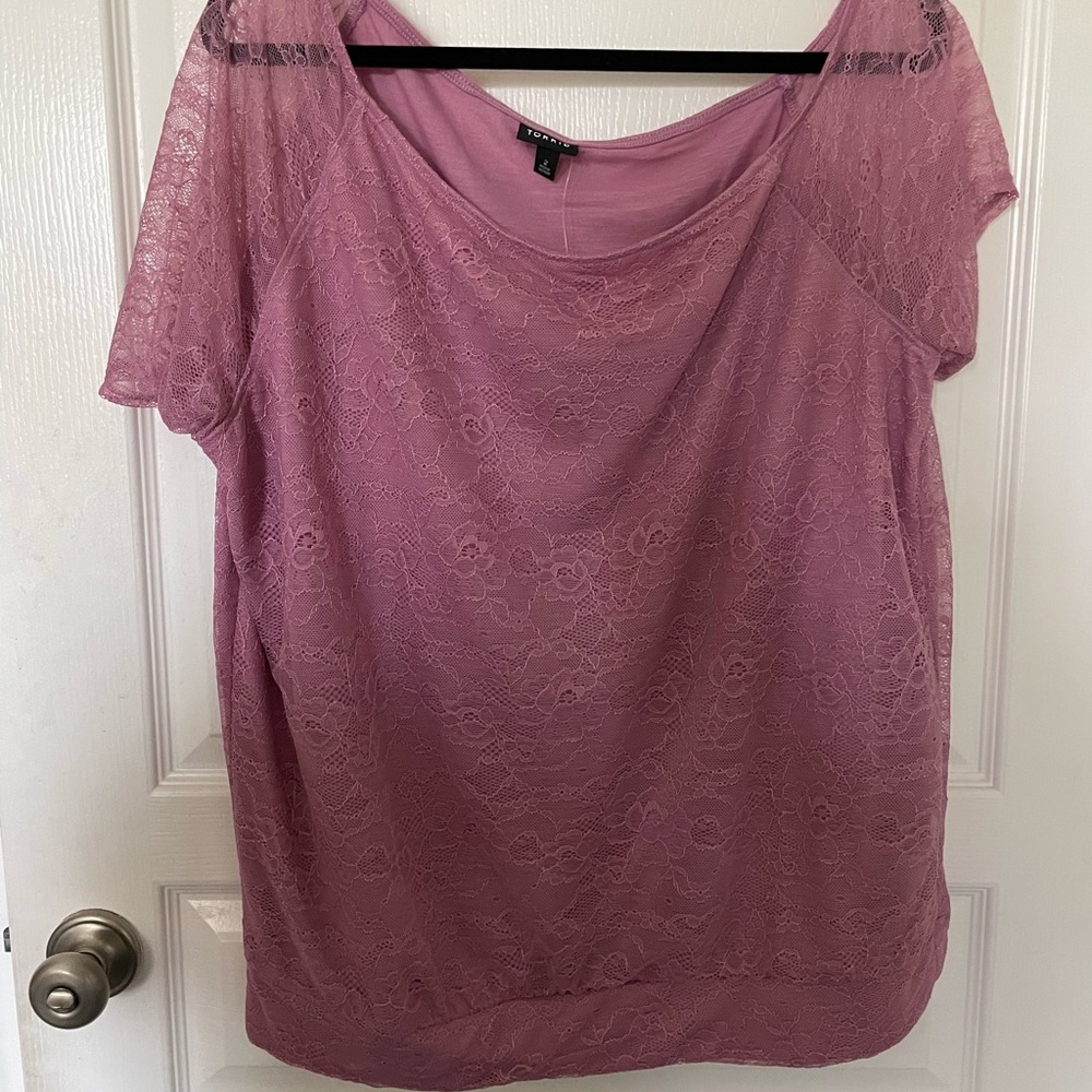 Lace Knit Top Torrid